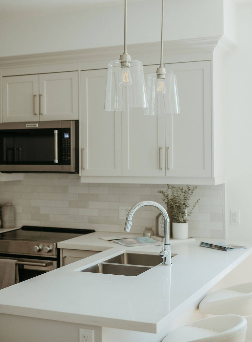 Kitchen interior.