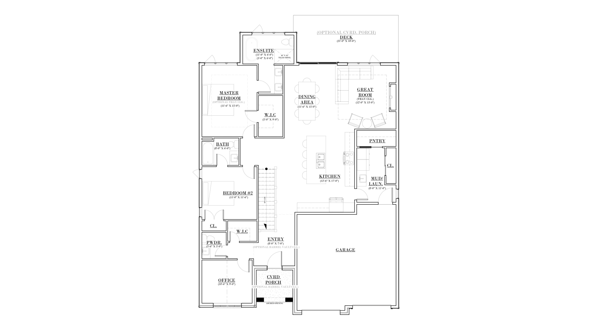 Sterling Home Building Plans