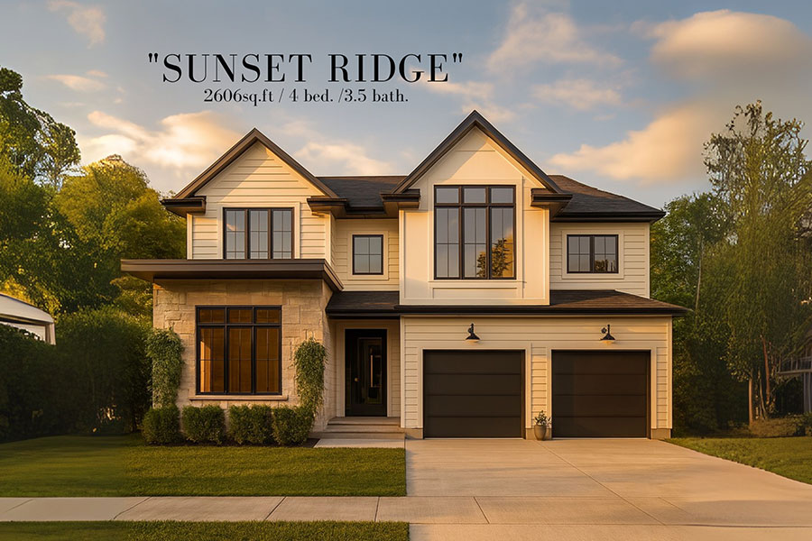 Sunset Ridge Model.