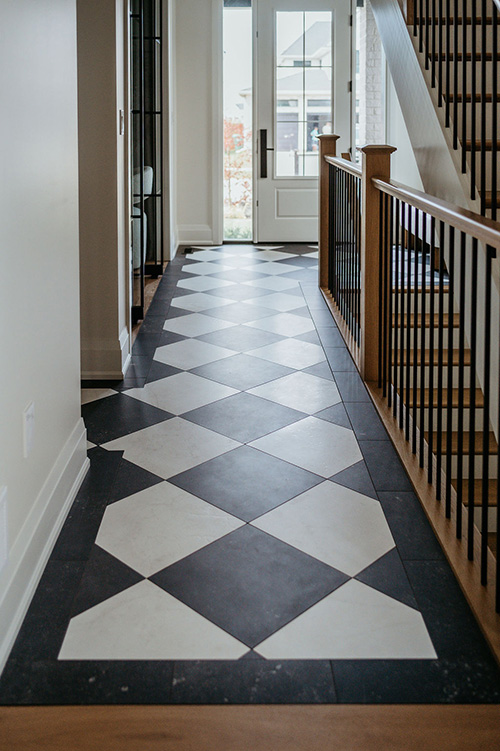 Geneva model home interior.