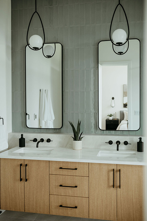 Myra model home interior.