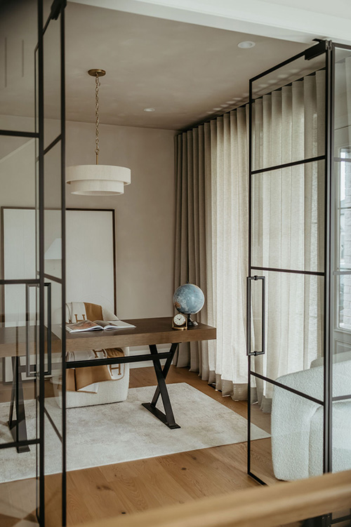 Geneva model home interior.