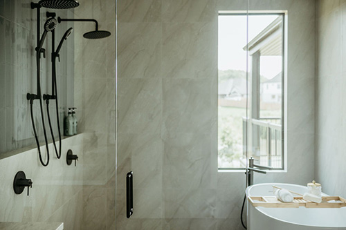 Myra model home interior.