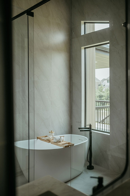 Myra model home interior.