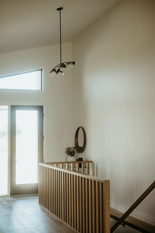 Myra model home interior.