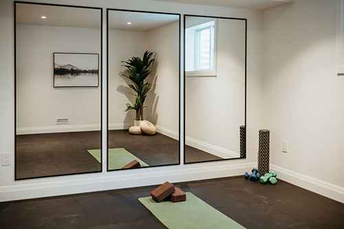 Myra model home interior.