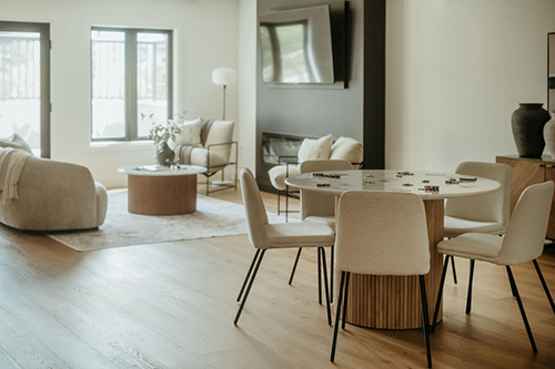 Myra model home interior.