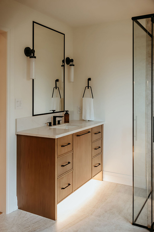 Geneva model home interior.