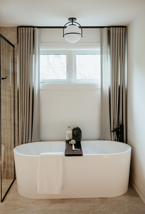 Geneva model home interior.