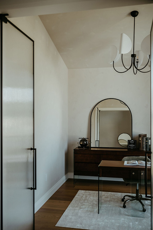 Myra model home interior.