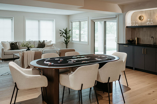 Geneva model home interior.