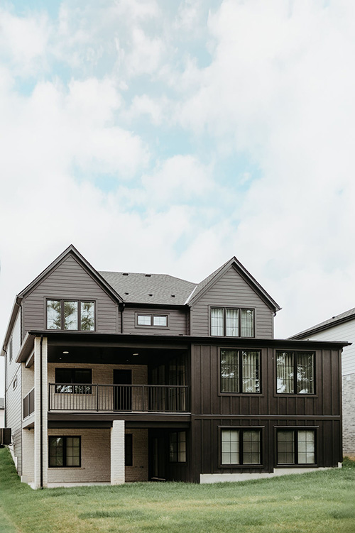 Geneva model home exterior.