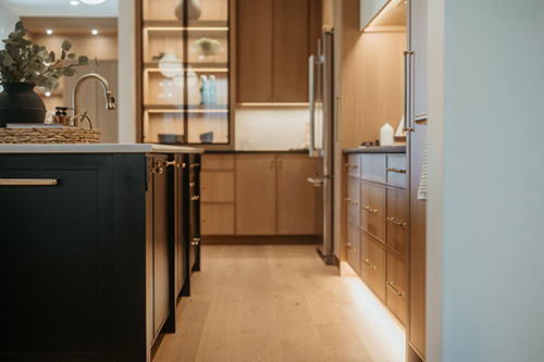 Geneva model home interior.