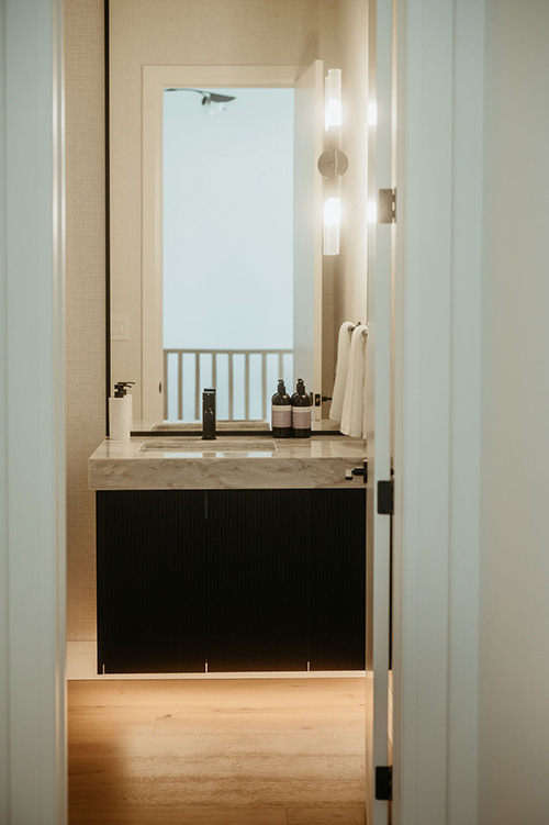 Myra model home interior.