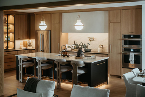 Geneva model home interior.