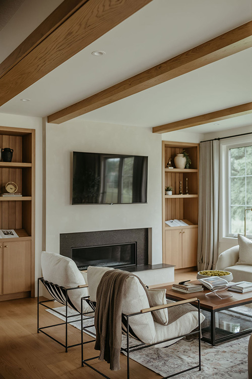 Geneva model home interior.