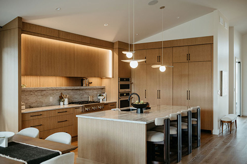 Myra model home interior.