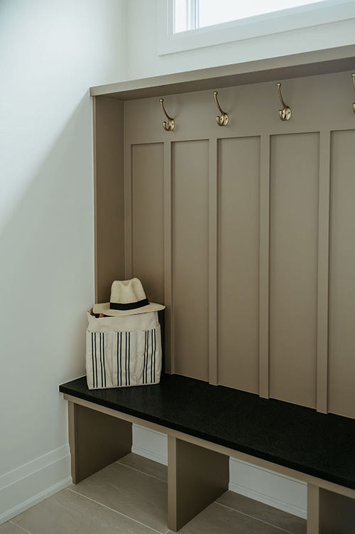 Geneva model home interior.