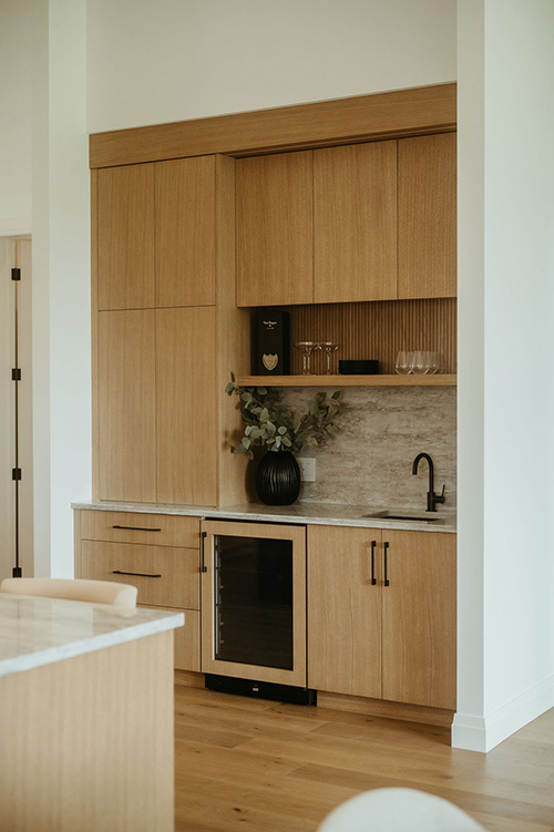 Myra model home interior.